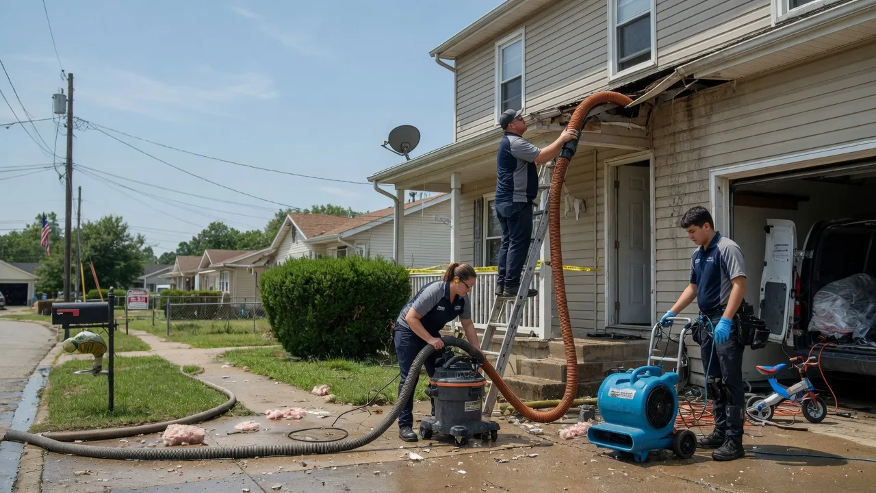 Water Damage Restoration in Cayuga, IN near me